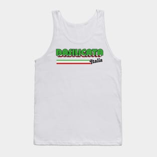 Basilicata // Italia Typography Region Design Tank Top